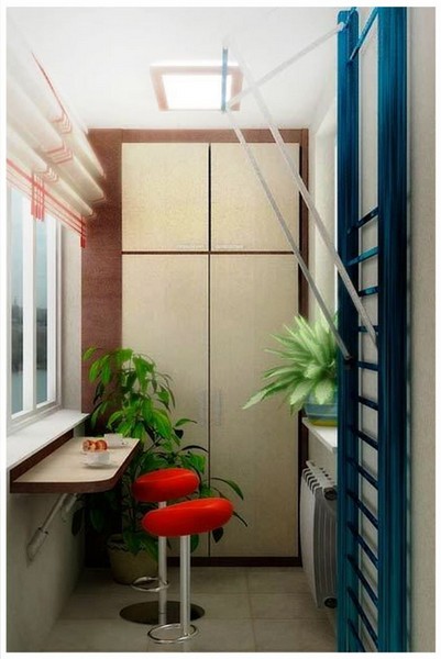 Дизайн проект шкафа на балкон фото 370