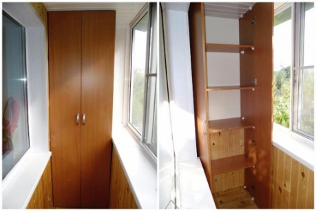 шкафы для балкона и лоджии