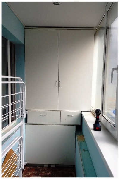 Изготовление шкафов нв балкон фото 540