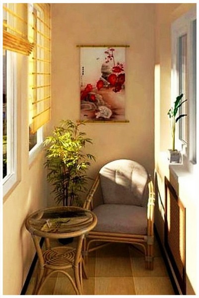 Плетеное кресло на балкон фото 933